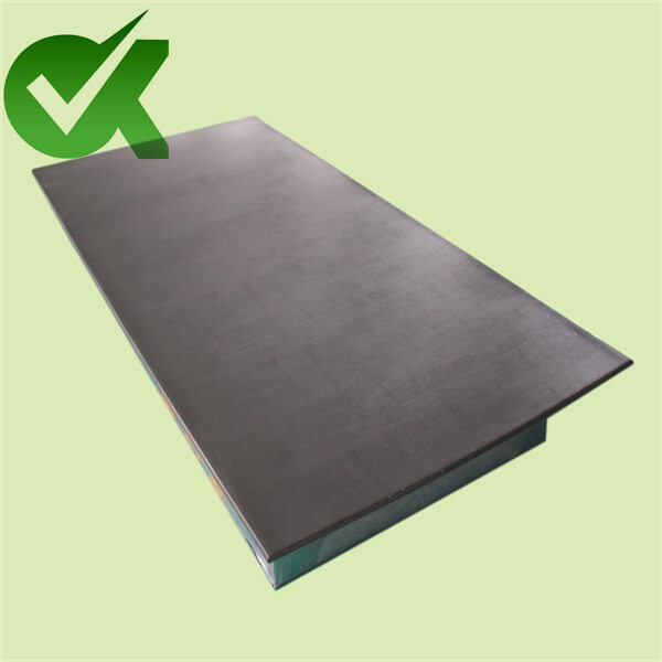 Black textured hdpe sheet in China-2