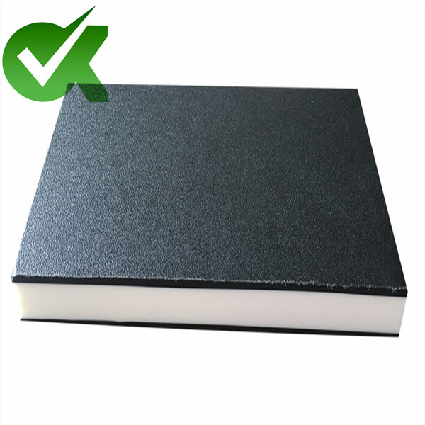 Textured hdpe triple layers double colored board sheet-2