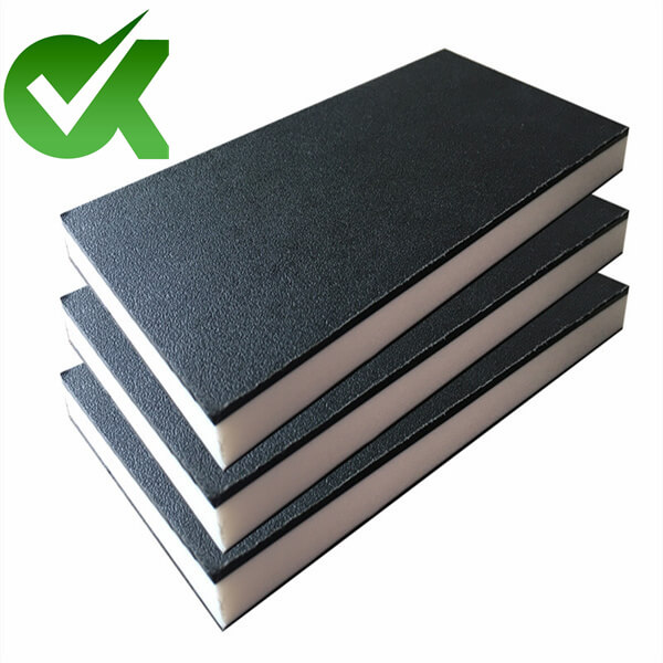 Textured hdpe triple layers double colored board sheet-4