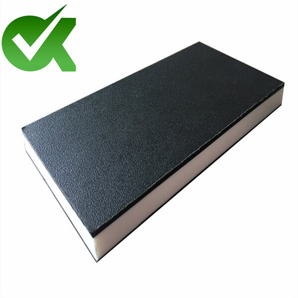 Textured hdpe triple layers double colored board sheet-3