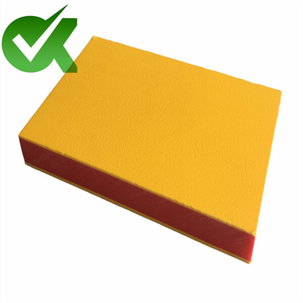 HDPE sandwich dual color polyethylene plastic sheet board plates-2