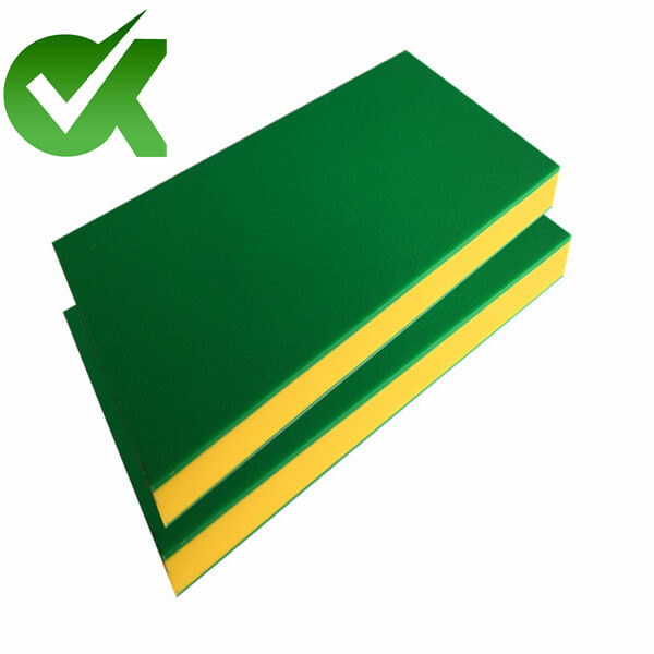 Sandwich 3 layers hdpe double color plastic sheet-2