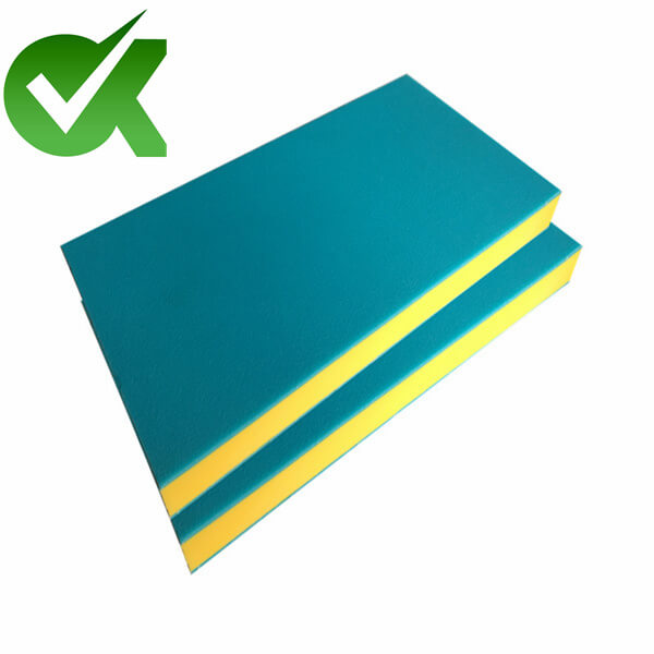 Two color HDPE colorcore sheets factory-4