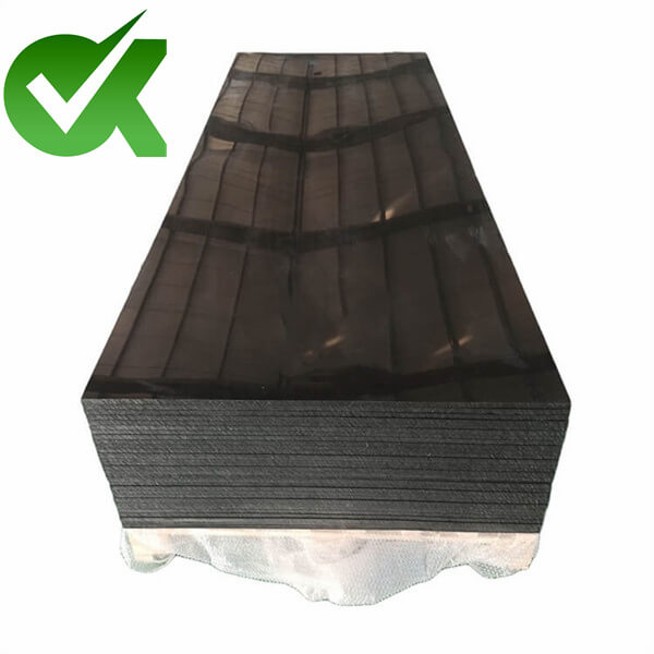 Black textured hdpe sheet in China-3