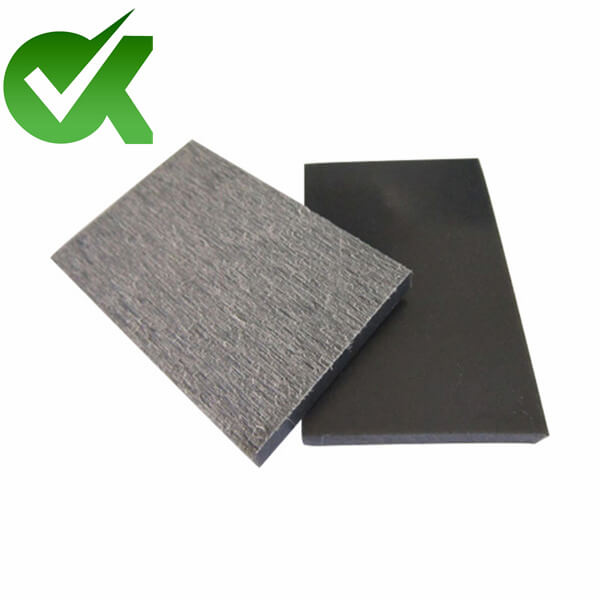 Black 4’x8’plastic hdpe texture sheet/high-density polyethylene board made in China-1