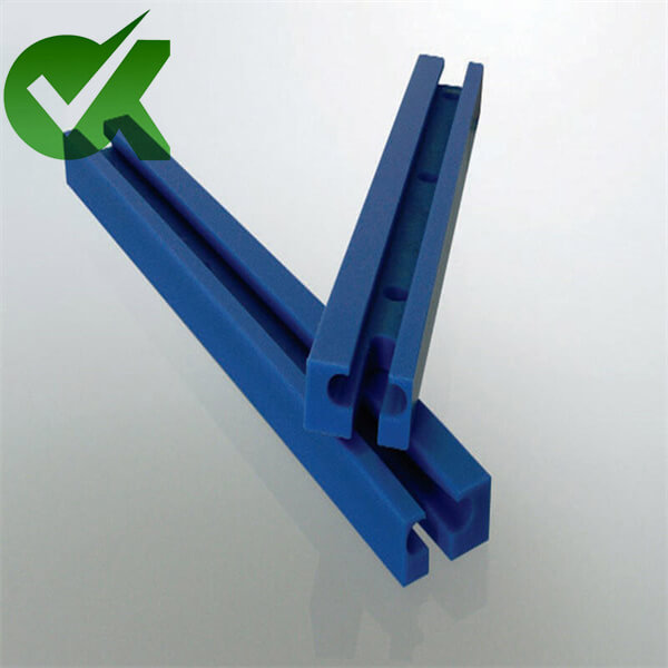 Impact and corrosion resistant UHMWPE rails-1