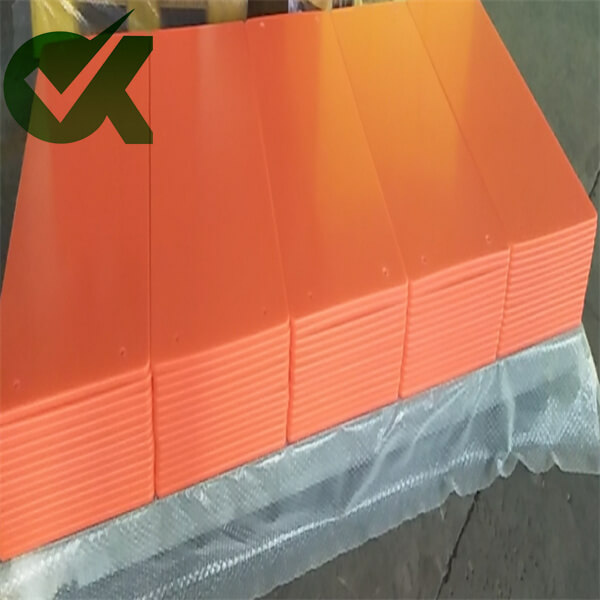 orange hdpe sheet