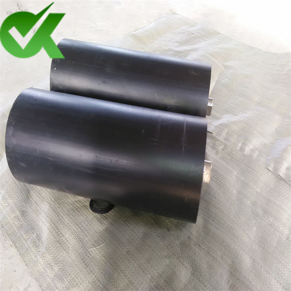 UHMWPE Conveyor Roller Black Durable Corrosion Resistance-4