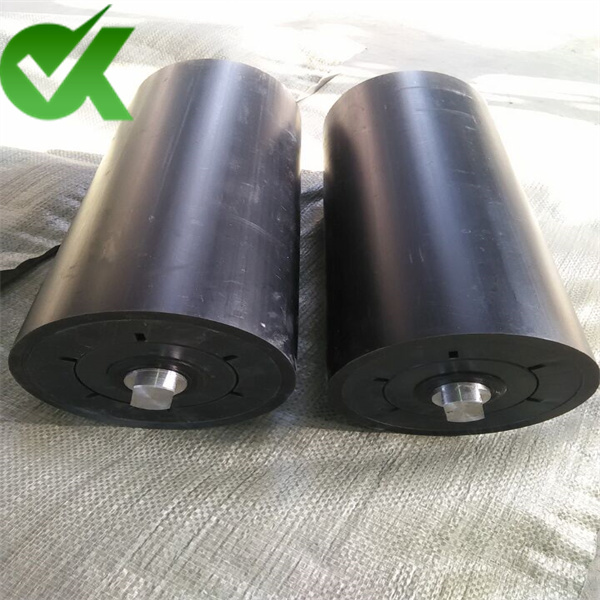 UHMWPE Conveyor Roller Black Durable Corrosion Resistance-3