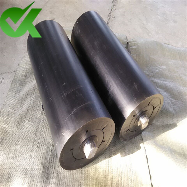 UHMWPE Conveyor Roller Black Durable Corrosion Resistance-2