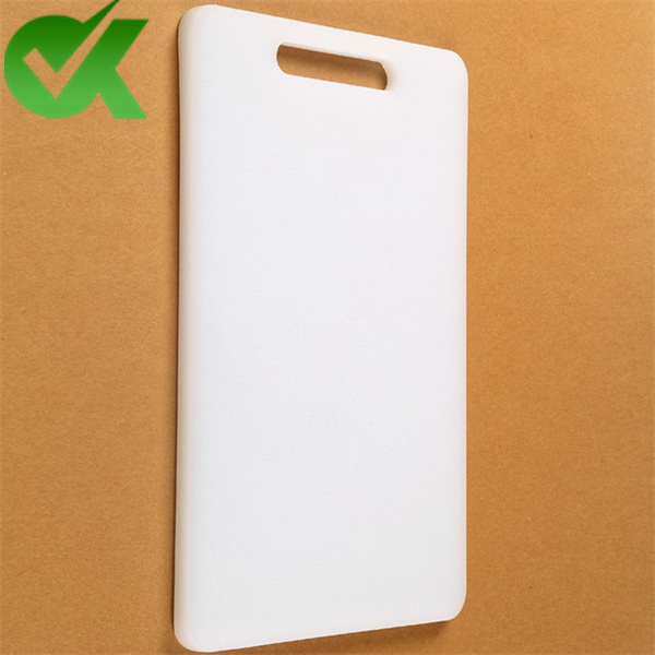 White hygienic plastic color coded hdpe cutting boards-1