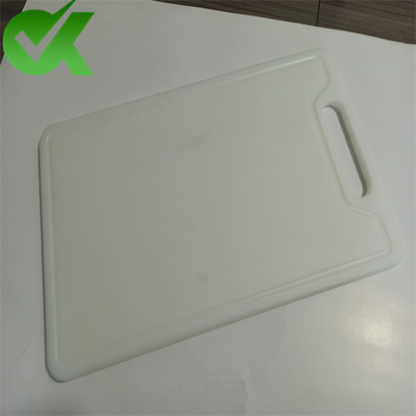 White hygienic plastic color coded hdpe cutting boards-2