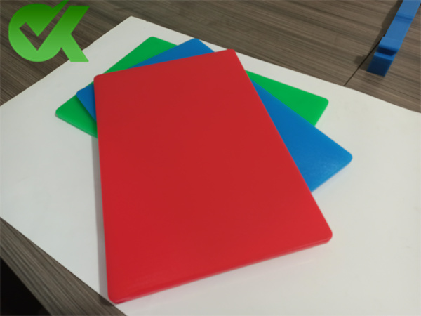 Colorful hygienic plastic color coded hdpe cutting boards-2