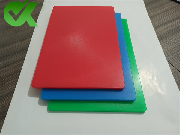 Colorful hygienic plastic color coded hdpe cutting boards-1