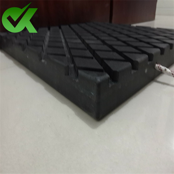 UHMWPE plastic crane outrigger pads 24×24-1