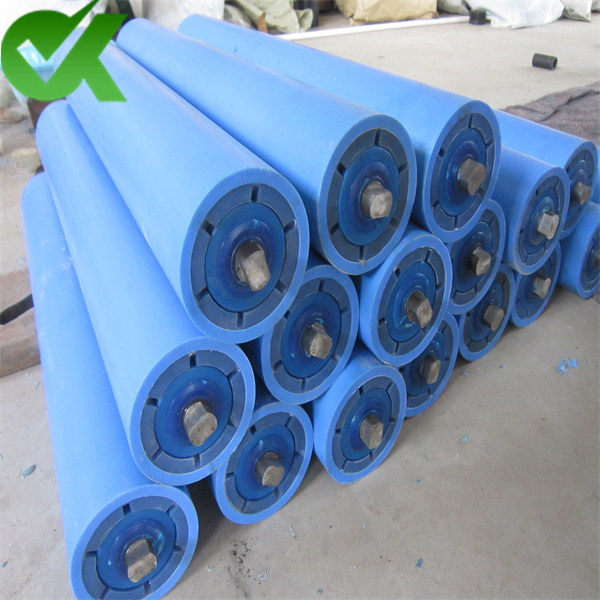 Lighter UHMWPE Conveyor Roller Black durable