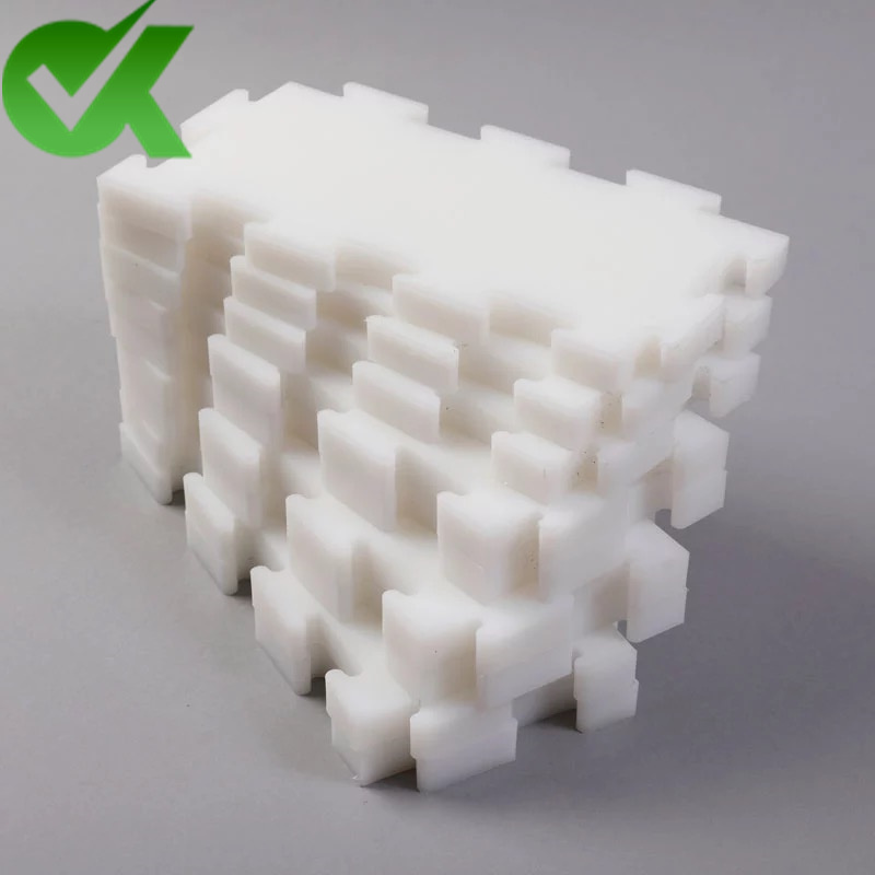 White Self-lubricating Backyard Plastic UHMWPE 4×8 Artificial Synthetic Ice Tiles-1