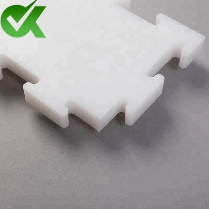 White Self-lubricating Backyard Plastic UHMWPE 4×8 Artificial Synthetic Ice Tiles-3